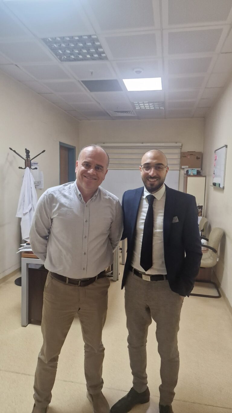 Read more about the article Meeting with Dr Rawand Shamoon Lab Director from Par Hospital