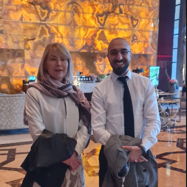 Read more about the article Dr Ahmed Al-Hassani Meet Professor Marie Scully