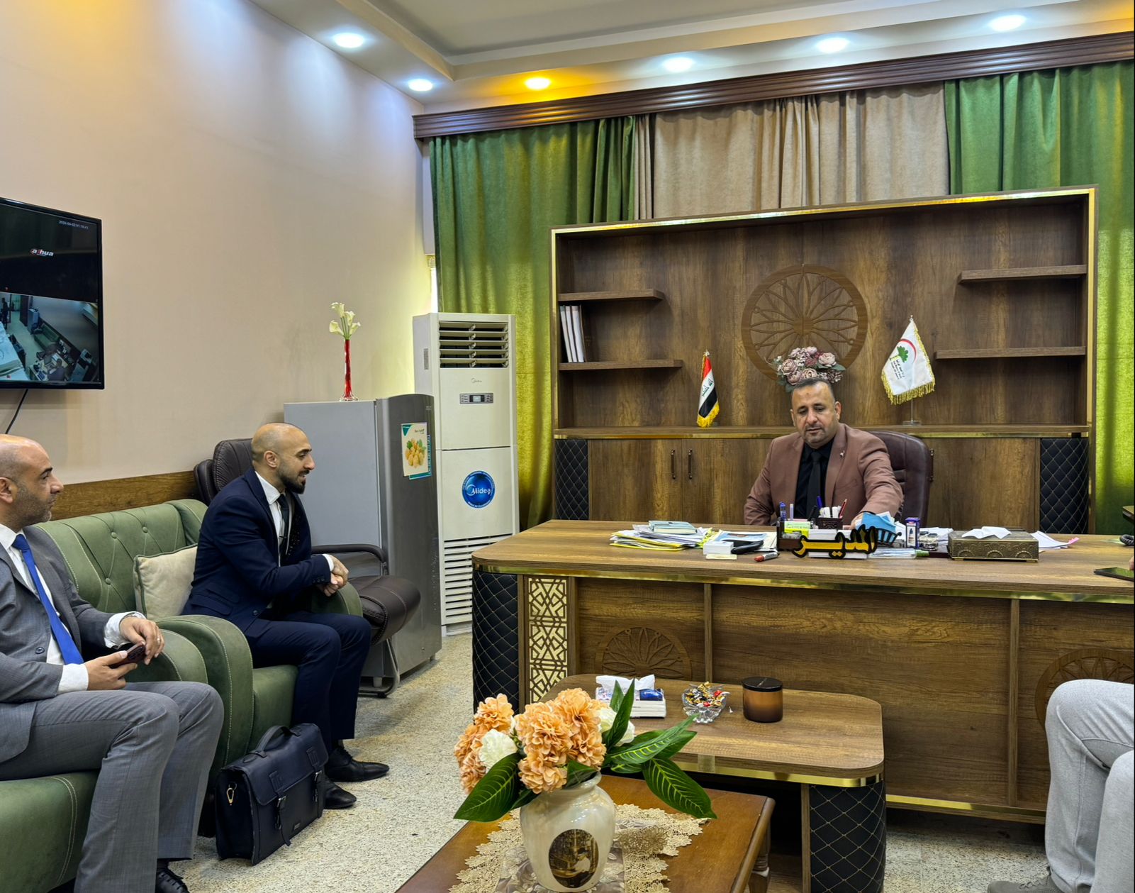 Read more about the article The visit of the Director of Health in Baghdad